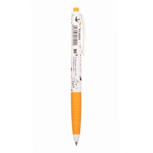 Ручка масляна Гусак, автоматична, 0,7 мм, син YES (36)