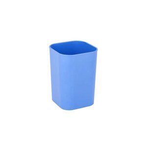 Підставка для ручок пластикова квадратна світло-синя Kite (4)
