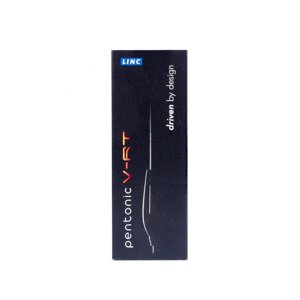 Ручка кулькова-масляна автоматична Pentonic VRT червона 0,7 мм, LINC (12)