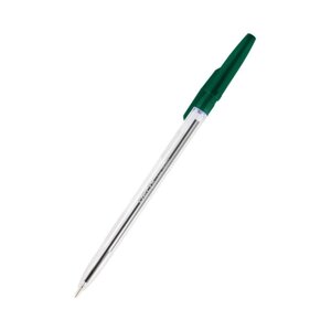 Ручка кулькова DB 2051 (аналог 51 прозора) зелена, Delta (50)