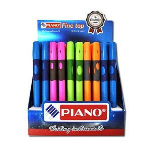Ручка-тренажер масляна для правші 0,5 синя Piano (50)