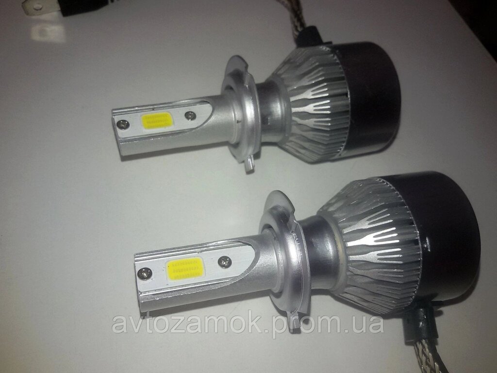 LED лампи автомобільні, H7, комплект C6 від компанії автозамок - фото 1