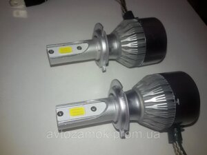 LED лампи автомобільні, H7, комплект C6