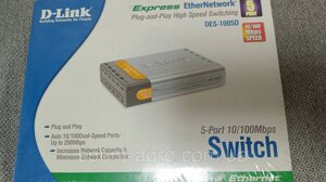 Маршрутизатор комутатор світч switch D-link DES-1005D