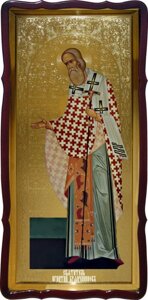 Ікона Св. Ігнатія Брянчанинова, 120 см х 60 см, фігурна рама