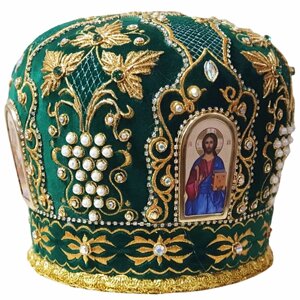Митра № 9504 (зелена)
