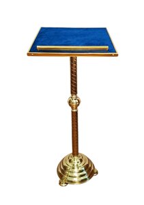 Аналой виносний прямий № 2456, синій