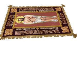 Плащаниця Спасителя № 12031 (128 см х 82 см )