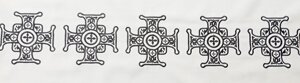 Підризник № 6212 (вишивка - чорна)