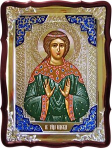 Ікона Св. Надії, 80 см х 60 см, фігурна рама, емаль