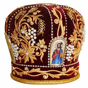 Митра № 9511 (бордова)