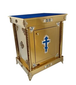 Жертовник № 3200 (80 см х 60 см), колір синій