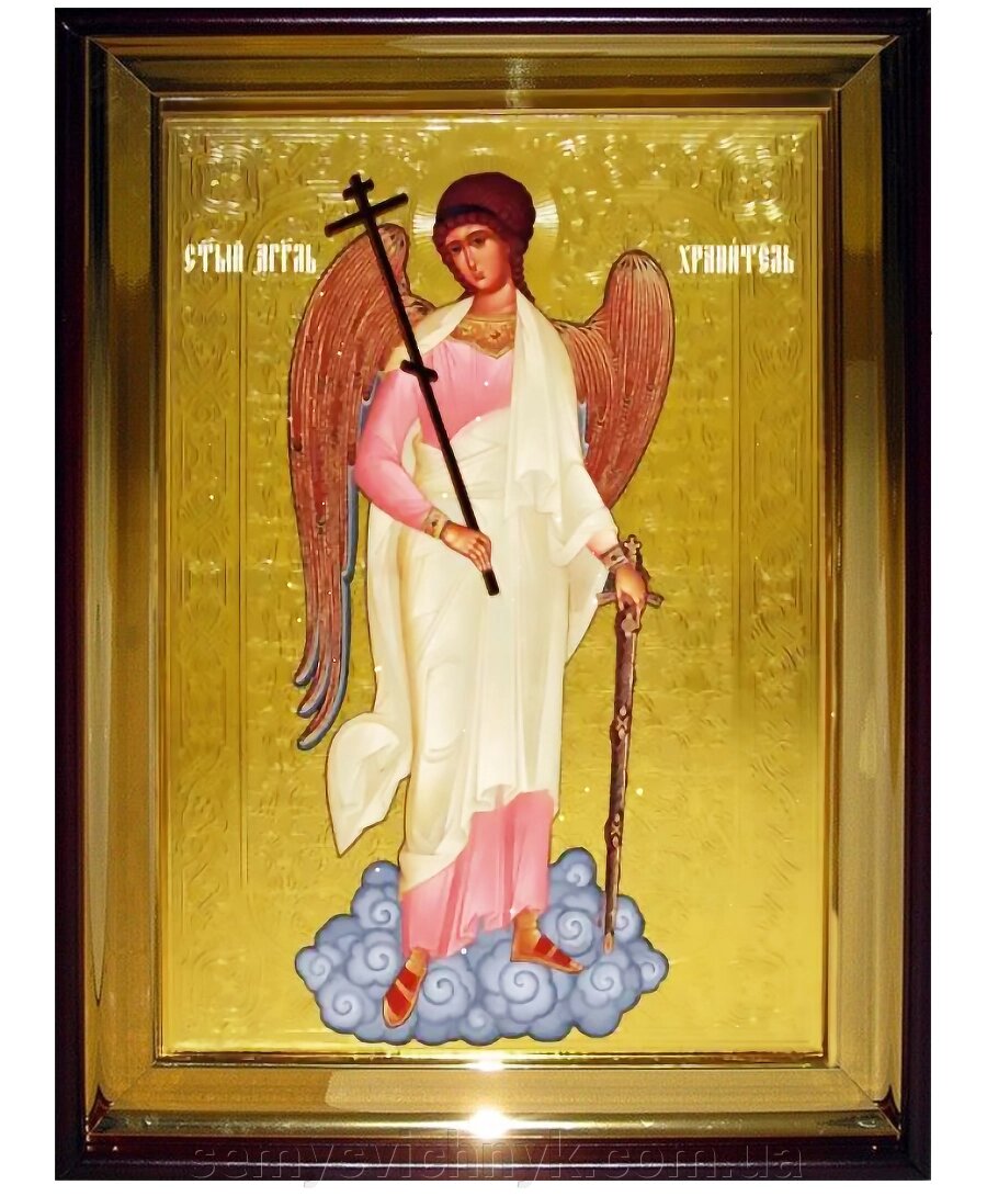 Ікона святого Ангела Хранителя, 56 см х 48 см, пряма рама - відгуки
