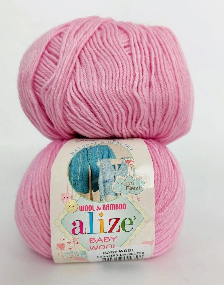 Пряжа дитяча Alize Baby Wool (Алізе Бебі Вул)185 - акції