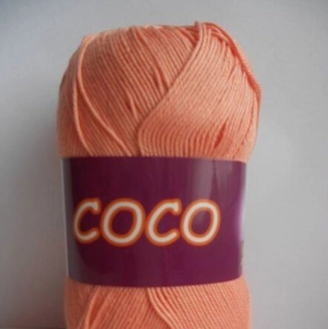 Пряжа бавовняна Vita cotton Coco (Віта котон Коко)3883 - відгуки