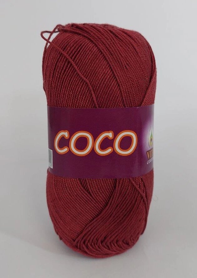 Пряжа бавовняна Vita cotton Coco (Віта котон Коко)4325 - порівняння