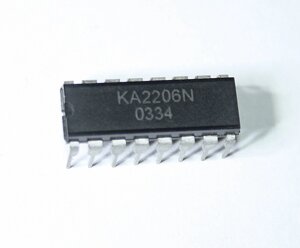 Мікросхема KA2206N (DIP16)