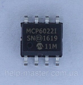 Мікросхема MCP6022-I / SN (SO-8)