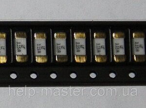 Запобіжник SMD 1808; 125V - 3,15A