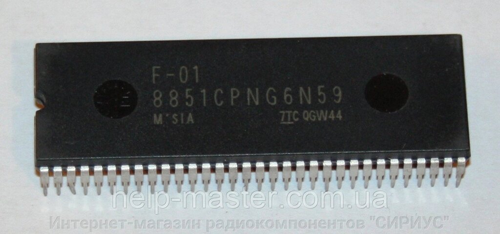 Процесор 8851CPNG6N59 (F-01) від компанії Інтернет-магазин радіокомпонентів "СІРІУС" - фото 1