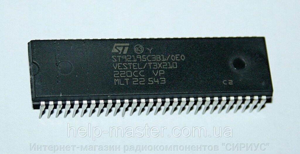 Процесор ST92195C3B1 / OEO (VESTEL / T3X210) від компанії Інтернет-магазин радіокомпонентів "СІРІУС" - фото 1