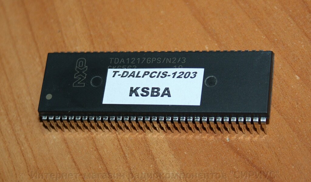 Процесор TDA12176PS / N2 / 3 (KSBA-1203) від компанії Інтернет-магазин радіокомпонентів "СІРІУС" - фото 1