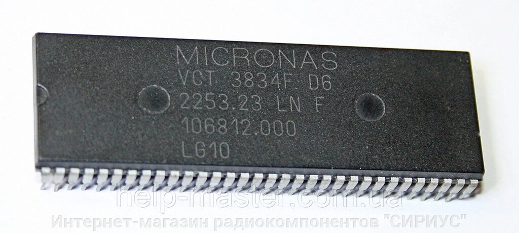 Процесор VCT3834F D6 (DIP-64) від компанії Інтернет-магазин радіокомпонентів "СІРІУС" - фото 1