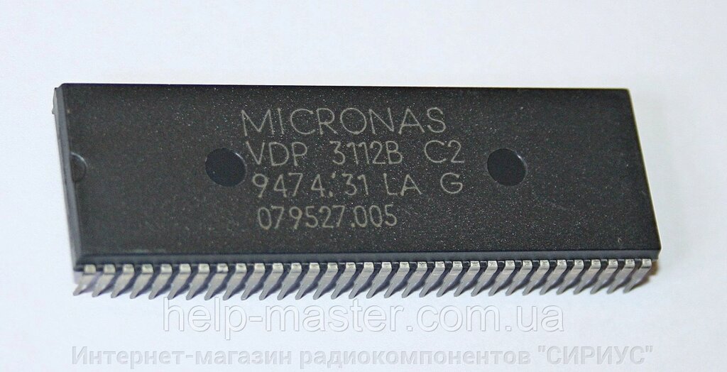 Процесор VDP 3112B C2 (PIN-64) від компанії Інтернет-магазин радіокомпонентів "СІРІУС" - фото 1