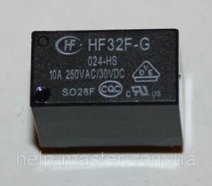 Реле електромеханічне HF32F-G (24VDC)