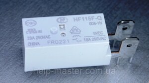 Реле HF115F-Q / 009-1H 9VDC,