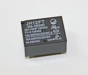 Реле JH12FT-006-HS (6VDC)