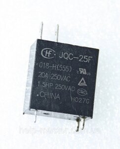 Реле JQC-25F 018-H (18VDC)
