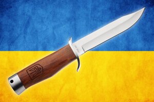 Ніж фінка НКВД з гербом України