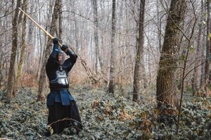 Японський традиційний тренувальний меч - Shinai, для занять кендо