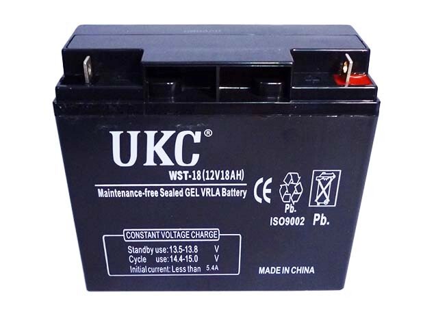 Акумулятор гелевий UKC 12V 18 Ah від компанії Опт, роздріб інтернет магазин Familyshop - фото 1