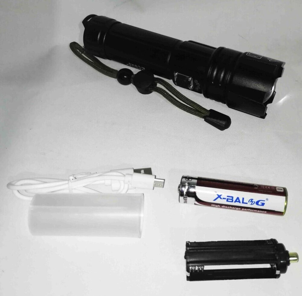Акумуляторний ліхтарик Bailong BL-L-5-P70 + powerbank від компанії Опт, роздріб інтернет магазин Familyshop - фото 1