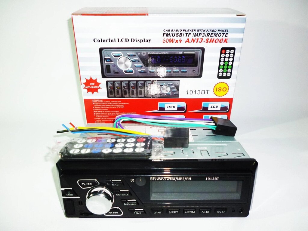 Автомагнітола MP3 1013 BT (гучний зв'язок) від компанії Опт, роздріб інтернет магазин Familyshop - фото 1