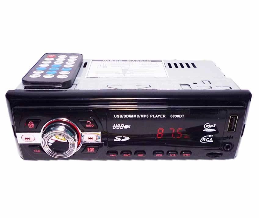 Автомагнітола MP3 6030 BT (гучний зв'язок) від компанії Опт, роздріб інтернет магазин Familyshop - фото 1