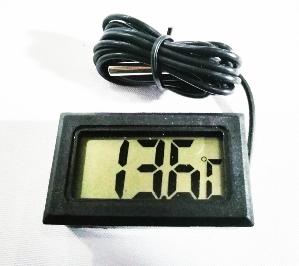 Автомобільний термометр HT-1/DC1 з виносним датчиком температури від компанії Опт, роздріб інтернет магазин Familyshop - фото 1