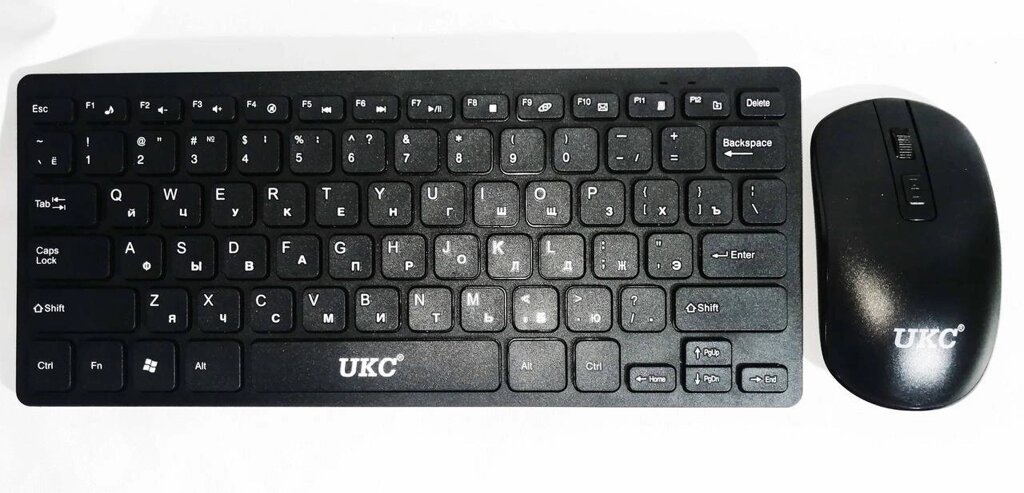 Бездротова клавіатура UKC 901 від компанії Опт, роздріб інтернет магазин Familyshop - фото 1
