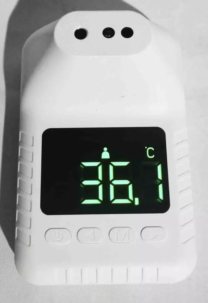 Безконтактний Термометр стаціонарний Hi8us HG 02 з голосовими повідомленнями від компанії Опт, роздріб інтернет магазин Familyshop - фото 1