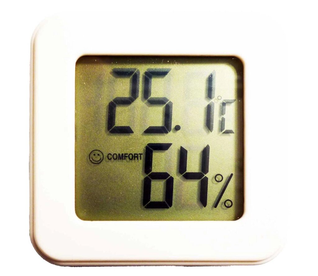 Цифровий термометр гігрометр 1207 від компанії Опт, роздріб інтернет магазин Familyshop - фото 1