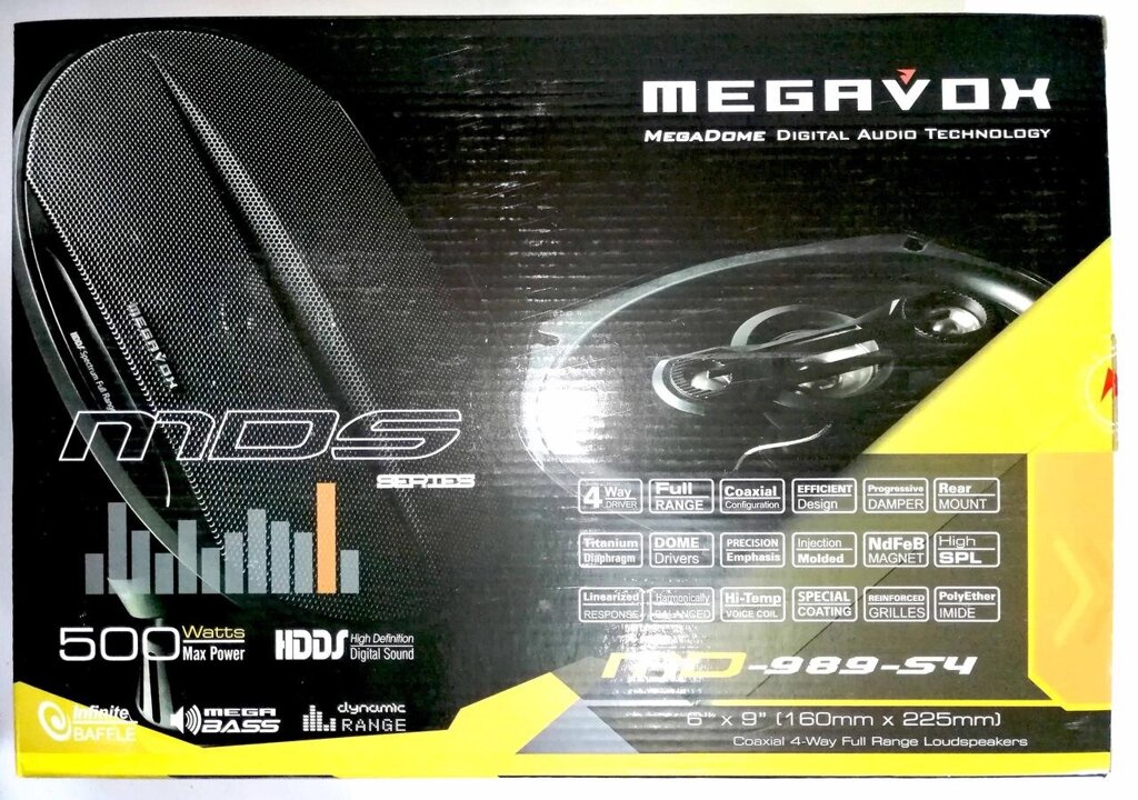 Динаміки MEGAVOX 989 овал від компанії Опт, роздріб інтернет магазин Familyshop - фото 1