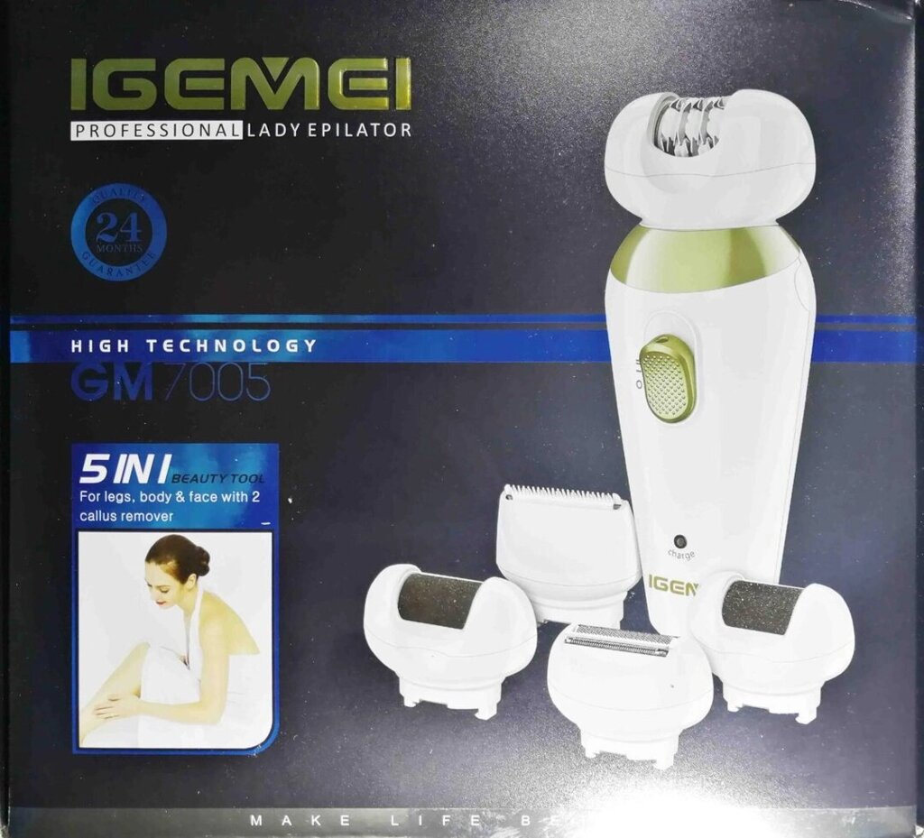 Епілятор Gemei GM 7005 від компанії Опт, роздріб інтернет магазин Familyshop - фото 1