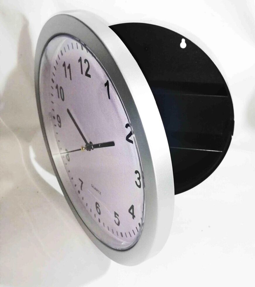 Годинник настінний із схованкою SAFE CLOCK від компанії Опт, роздріб інтернет магазин Familyshop - фото 1