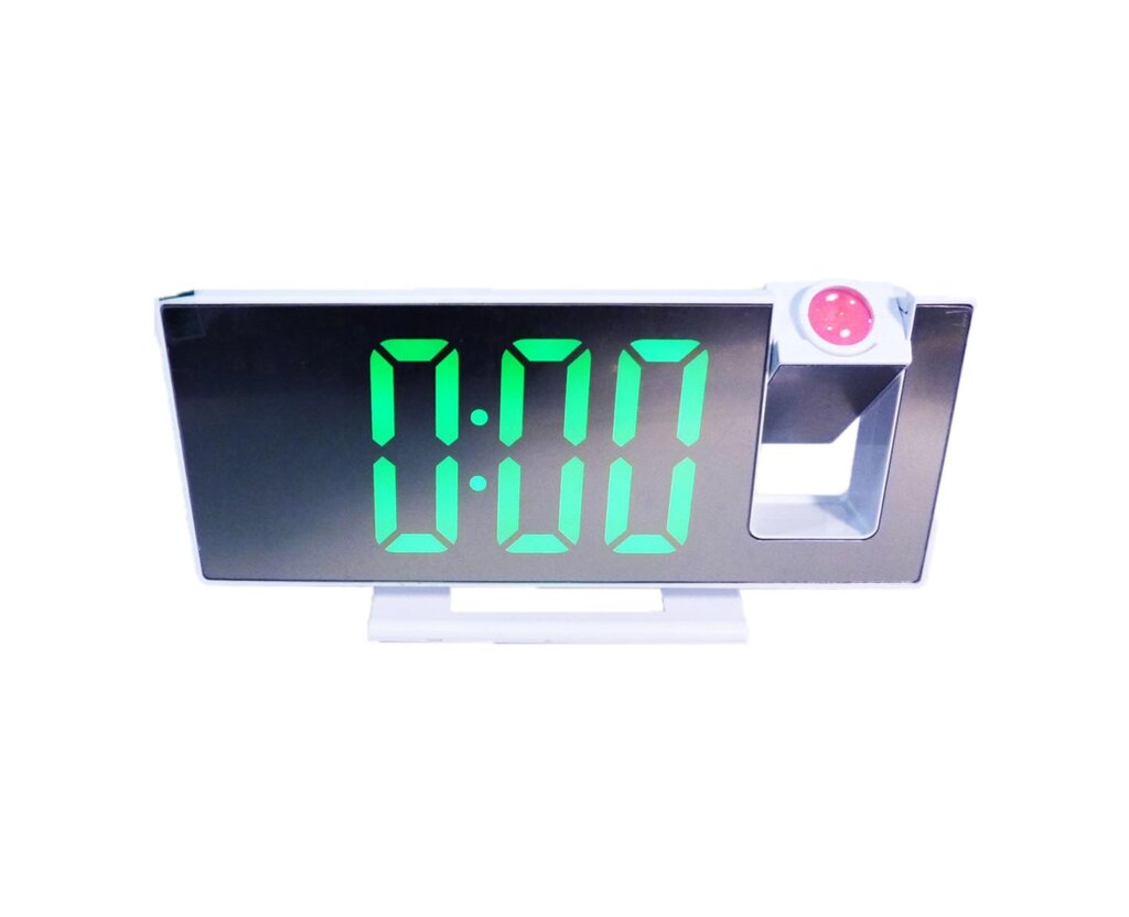 Годинник з будильником і проектором настільні DS-3618LP від компанії Опт, роздріб інтернет магазин Familyshop - фото 1