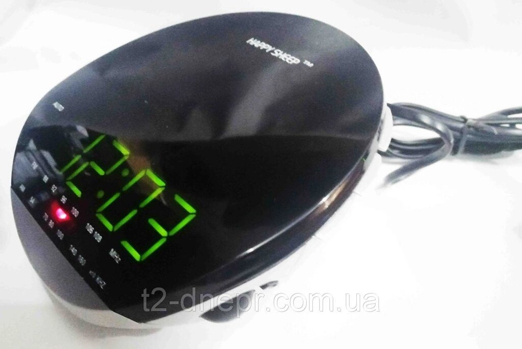 Годинники з будильником і радіо YJ 382 від компанії Опт, роздріб інтернет магазин Familyshop - фото 1