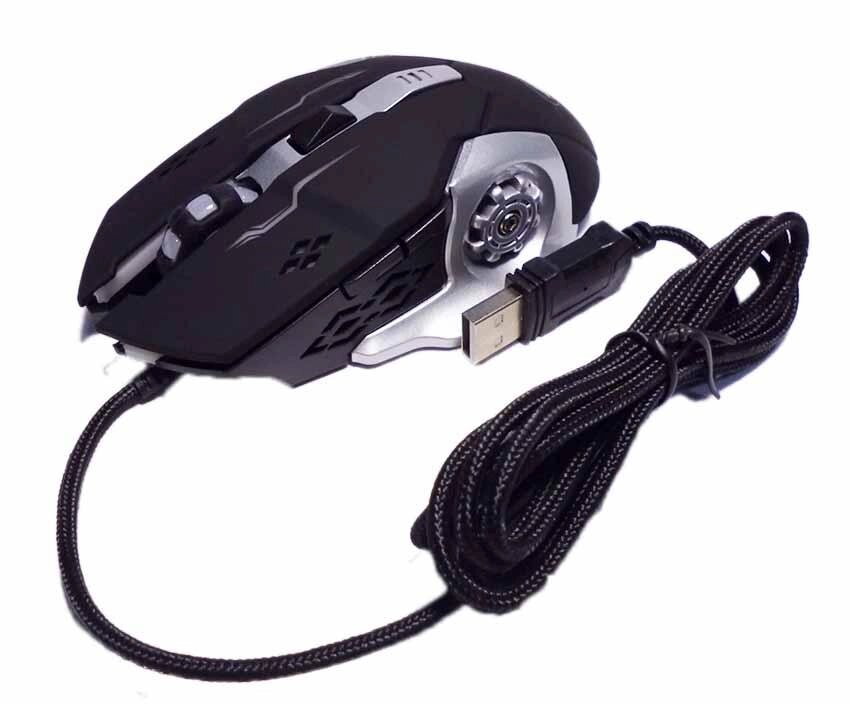 Ігрова мишка X6 від компанії Опт, роздріб інтернет магазин Familyshop - фото 1