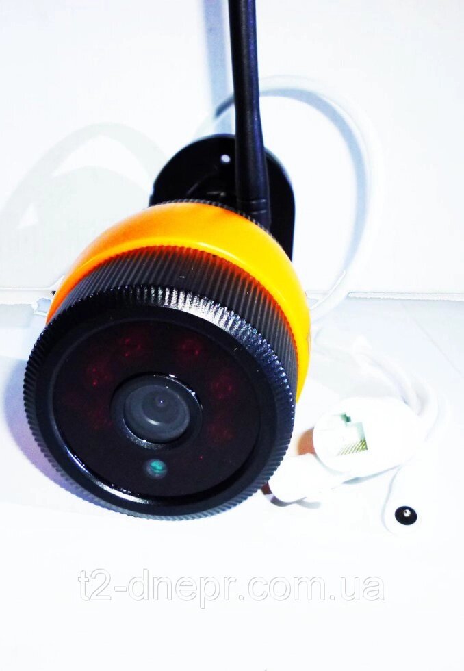 IP P2P WI-FI Камера c сигналізацією зовнішня CAD 7010 від компанії Опт, роздріб інтернет магазин Familyshop - фото 1