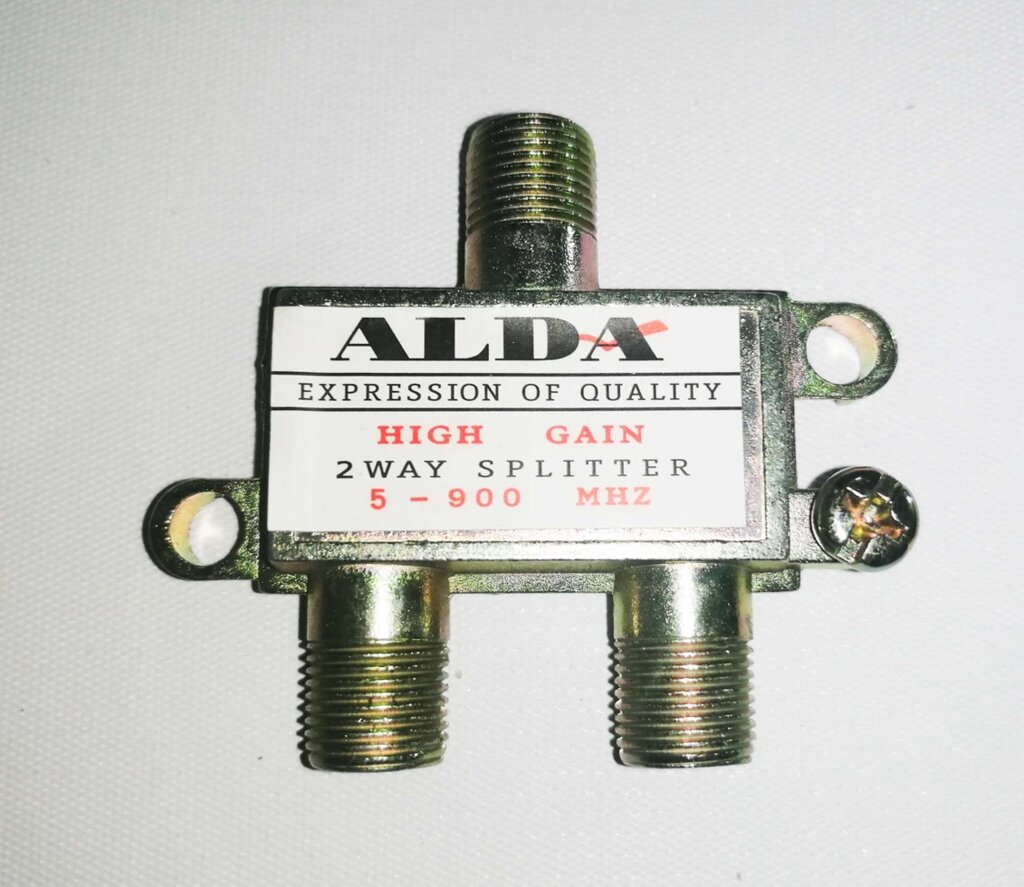 Кабельним ТБ сигналу ALDA спліттер x2 від компанії Опт, роздріб інтернет магазин Familyshop - фото 1